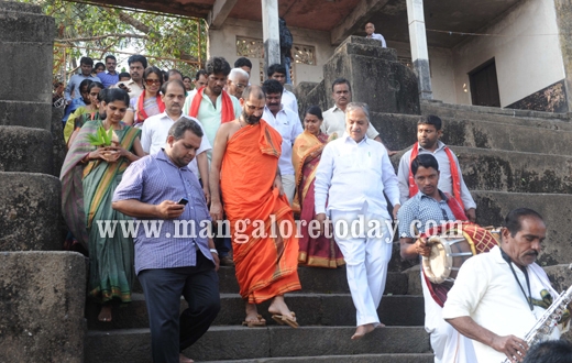 Nadi Pooja A novel protest against Netravathi diversion project